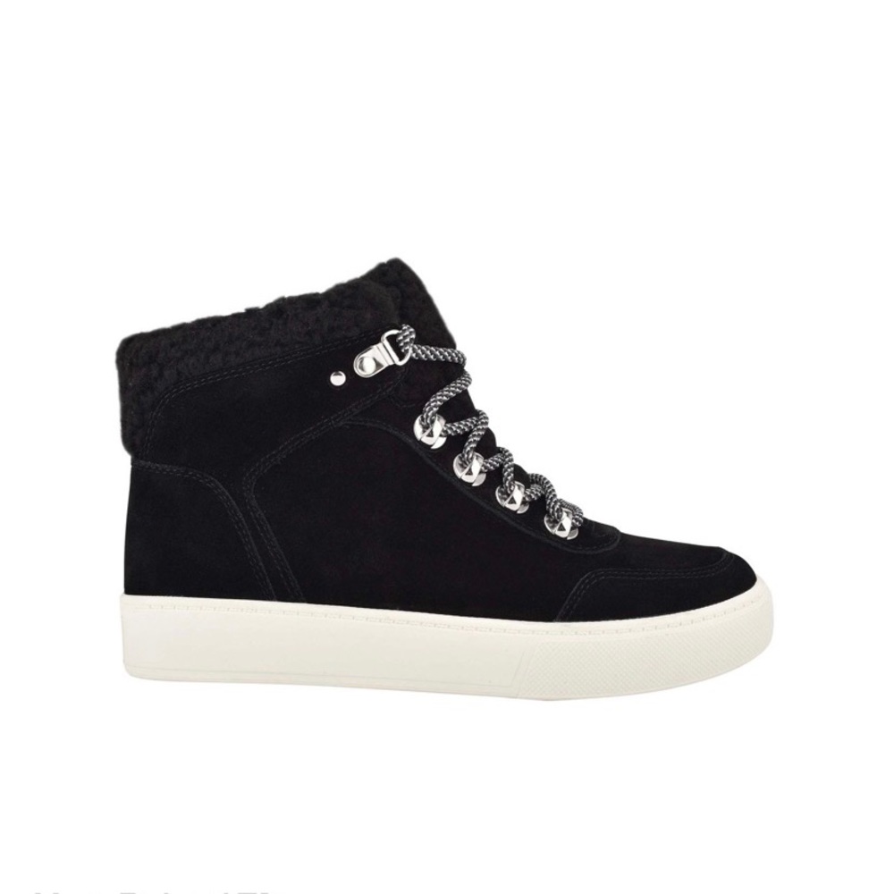 MARC FISHER‎ LTD Daisie Shearling High Top sneaker